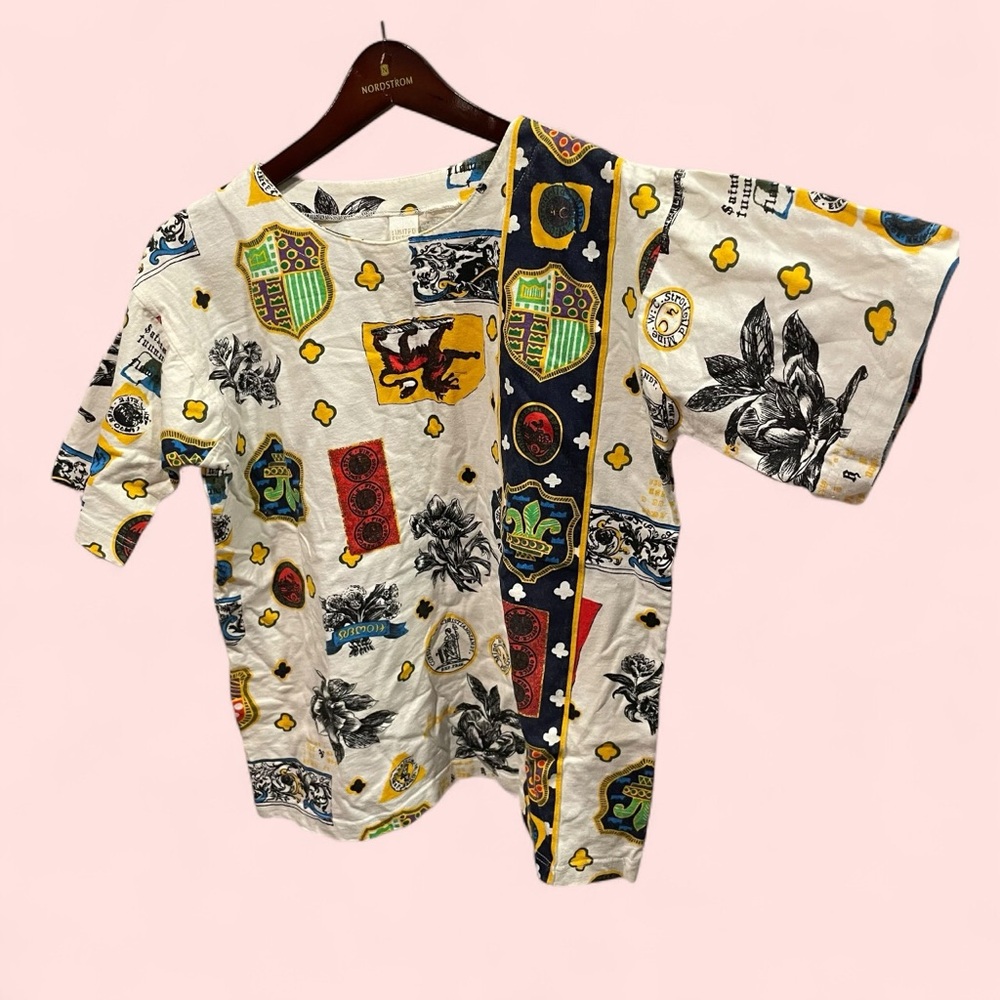 Vintage 80s-90s Units limited edition regal royalty cotton maximalist t-shirt